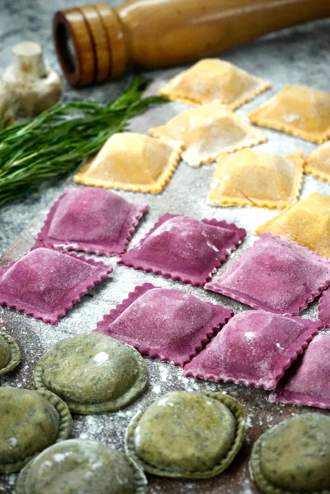 Pastas rellenas