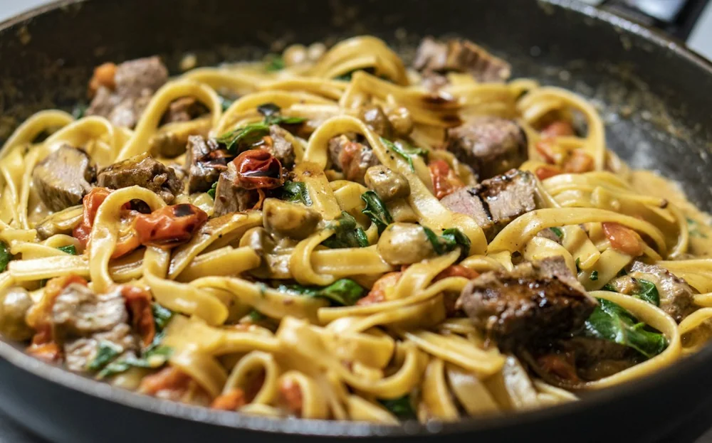 Pasta al pomodoro, sin apuro